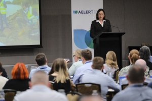 Monica Collins opens AELERT2022